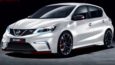 предполагаемая внешность Nissan Pulsar Nismo RS предполагаемая внешность Nissan Pulsar Nismo RS