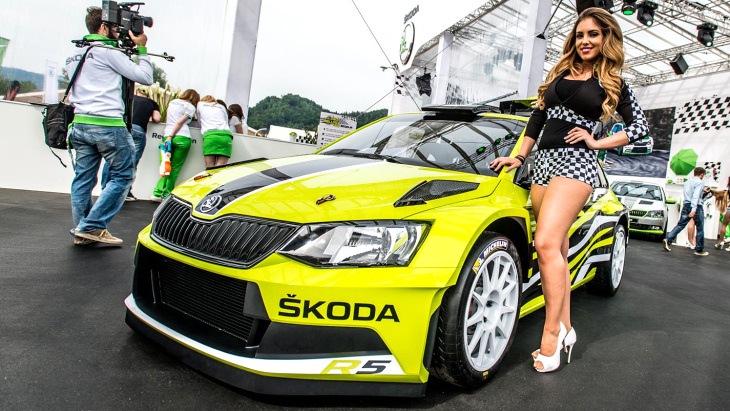 Skoda Fabia Combi R5 на Worthersee-2015