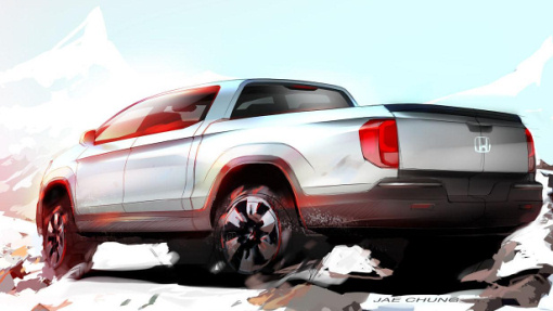 Тизер Honda Ridgeline следующего поколения Тизер Honda Ridgeline следующего поколения