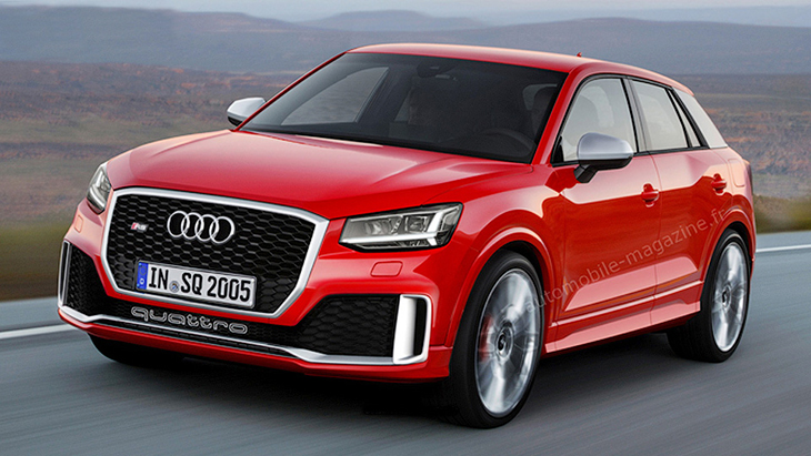 Рендер Audi RS Q2
