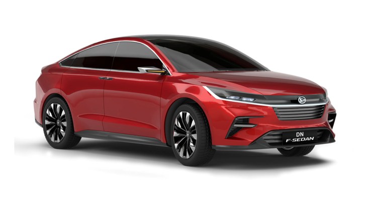 Концептуальный седан Daihatsu DN F-Sedan Concept Концептуальный седан Daihatsu DN F-Sedan Concept