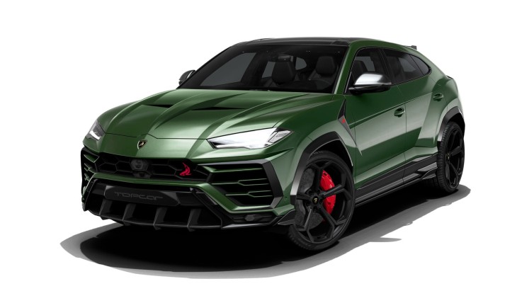Модернизированный внедорожник Lamborghini Urus by TopCar Модернизированный внедорожник Lamborghini Urus by TopCar