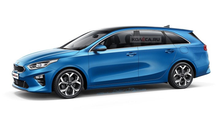 Независимый рендер универсала KIA Ceed SportsWagon Независимый рендер универсала KIA Ceed SportsWagon